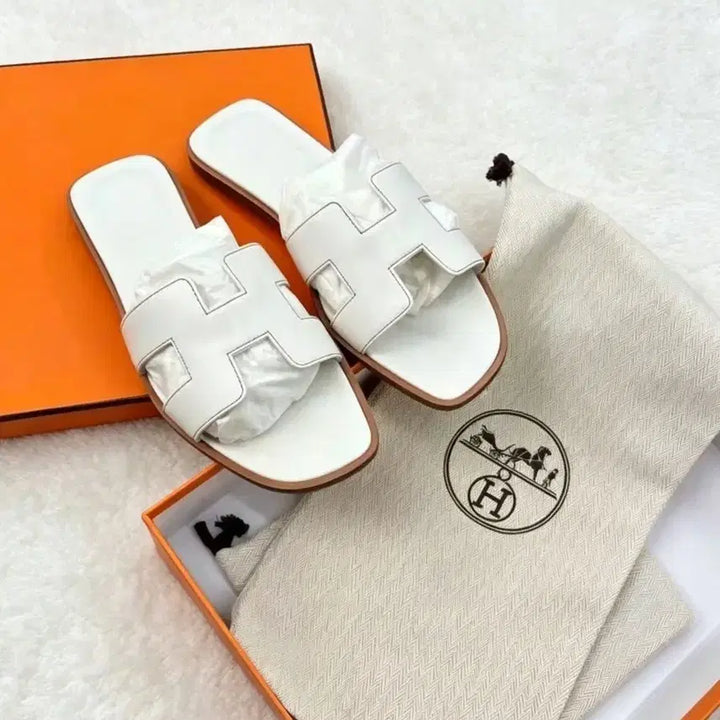 [SOLD OUT] 에르메스 오란 샌들 화이트 풀세트구매