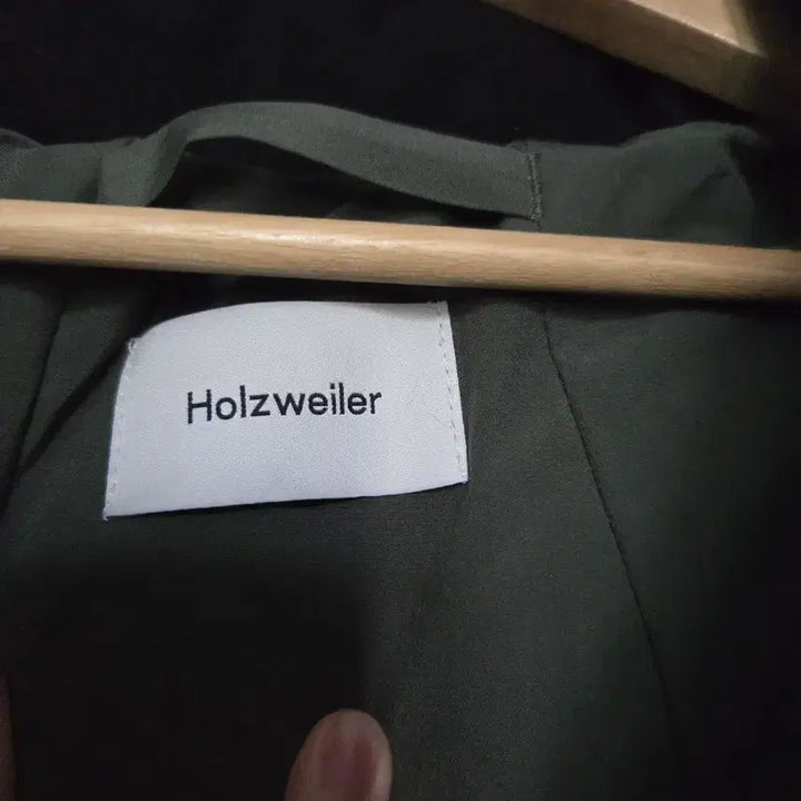 [BUNJANG] Holzweiler Olive Padded Jumper / 홀츠와일러 올리브 패딩 점퍼