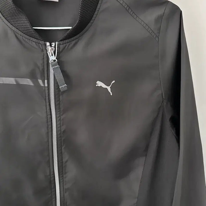 [BUNJANG] Puma Black Windbreaker Jacket / 푸마 블랙 바람막이 점퍼