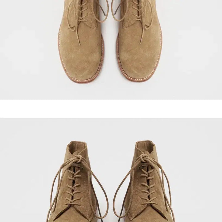 [BUNJANG] LOSTGARDEN UNIFORM Field Boots Beige / 로스트가든 UNIFORM Field Boots Beige 41.5