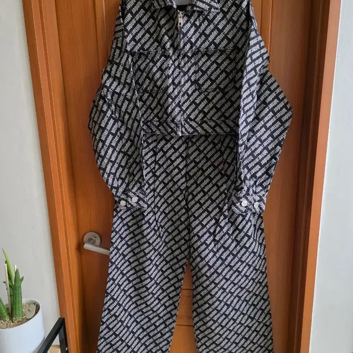 [BUNJANG] Bitter End Designer Loose Fit Jacket &amp; High Waist Pants Set / (새상품) 비터엔더 고퀄 쟈켓&amp; 롱 하이웨스트 바지셋트