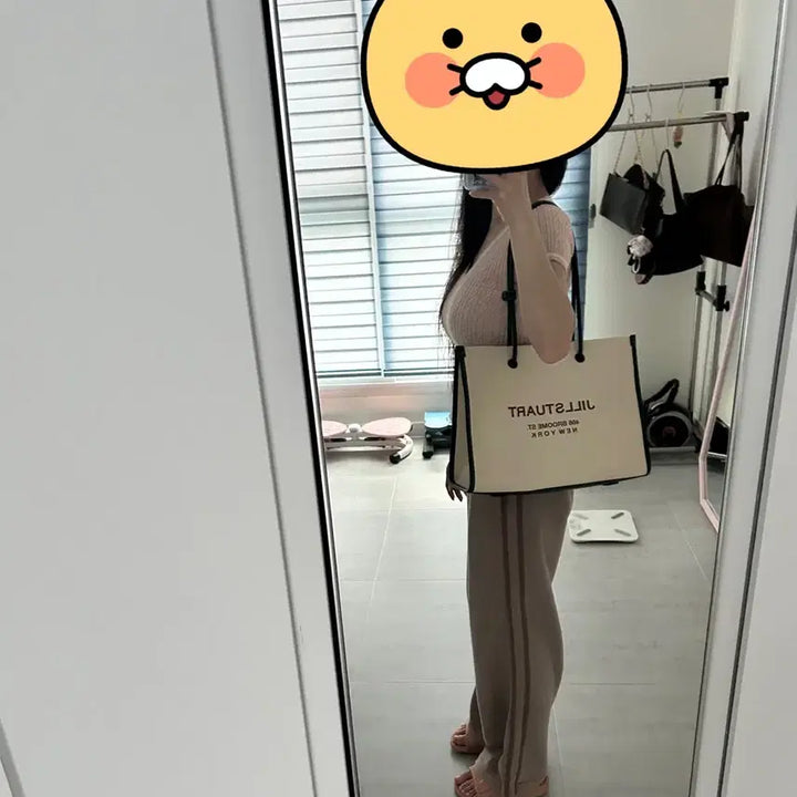[BUNJANG] Jill Stuart Leather Tote Bag / 질스튜어트가방