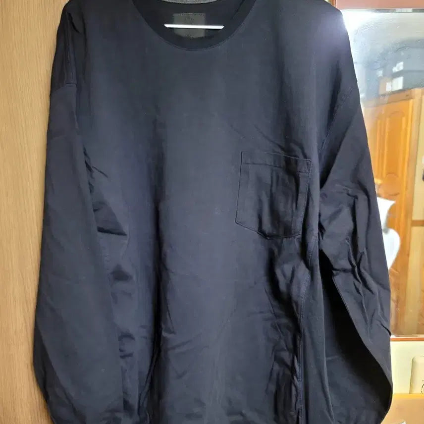 [BUNJANG] Envelope Long Sleeve Shirt / 엔벨로프 롱슬리브 4사이즈