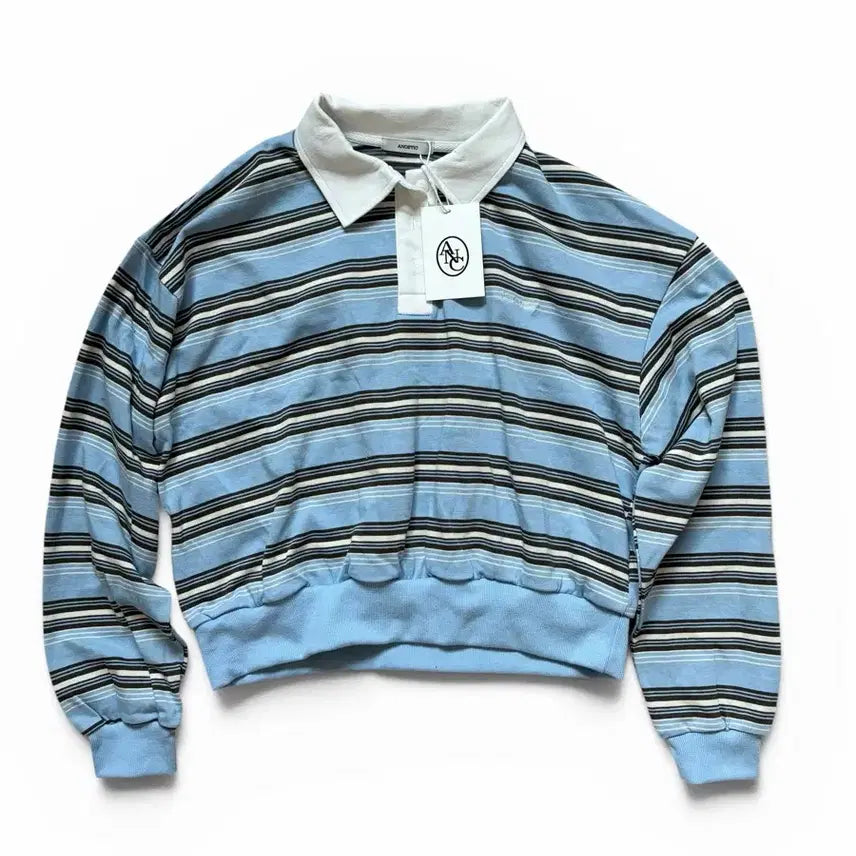 [BUNJANG] Anoetic Cotton Candy Sweatshirt Blue / 새상품) 아노에틱 코튼캔디 스웻셔츠 블루