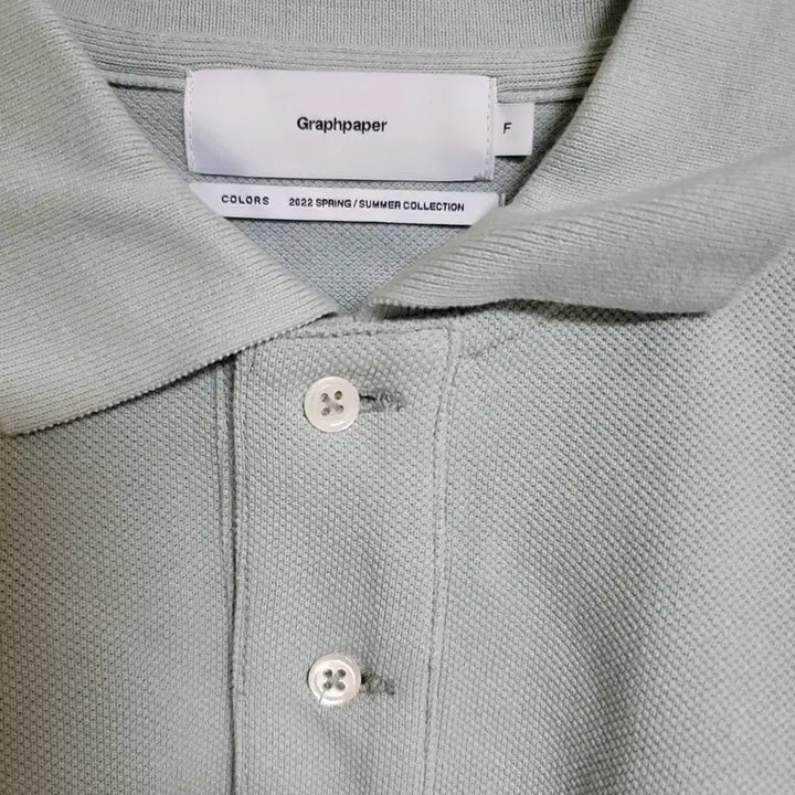 [BUNJANG] Graphpaper 22SS Pique Shirt / 그라프페이퍼 Graphpaper 22SS 피케 셔츠 F 사이즈