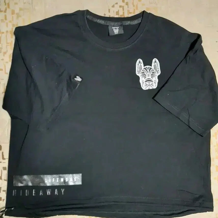[SOLD OUT] 라이프워크 검정색 긴팔 티셔츠