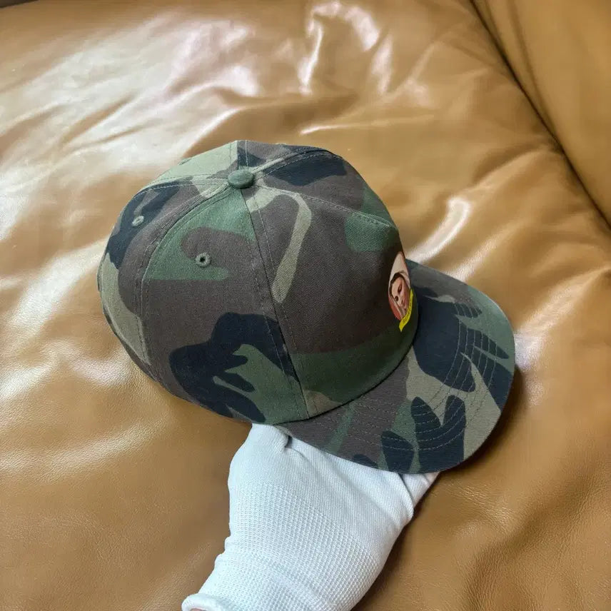 [BUNJANG] Supreme 5 Panel Hat Woodland Camo Maria / 슈프림 5패널 볼캡 모자 마리아 우드랜드 카모