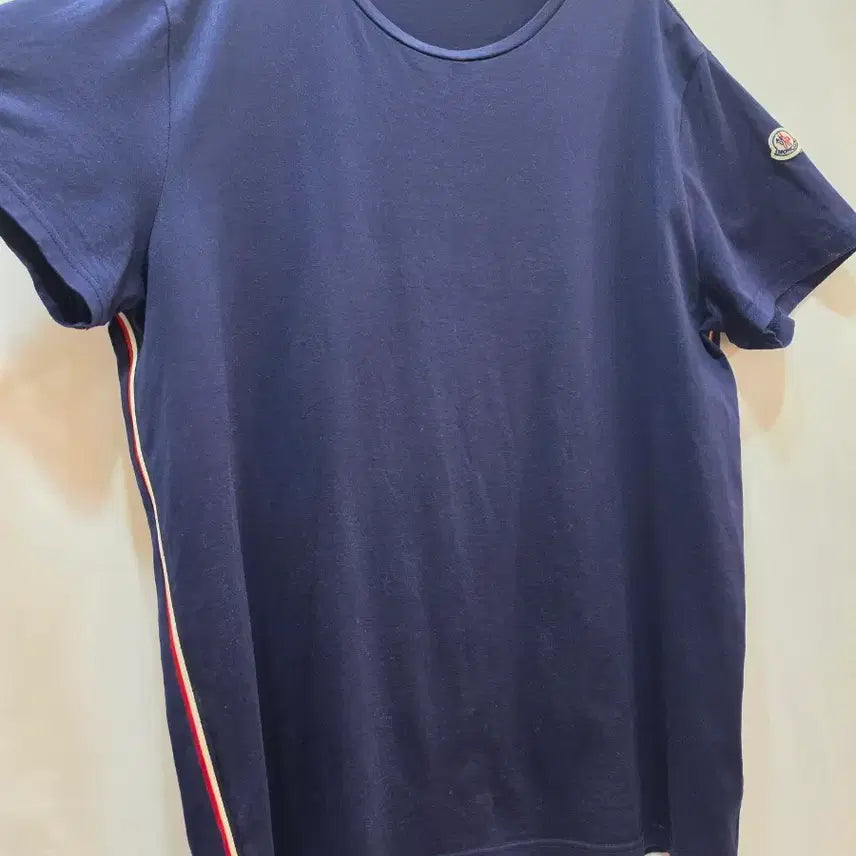 [BUNJANG] Moncler Navy Tricolor Stripe Men&