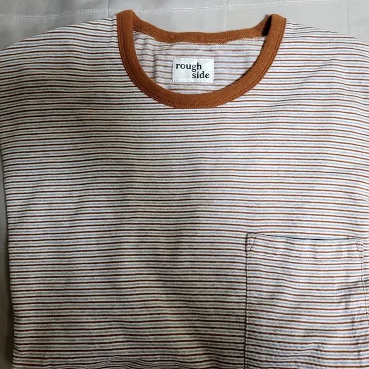 [BUNJANG] Roughside Striped Long Sleeve T-Shirt / 러프사이드 스트라이프 티셔츠 3사이즈