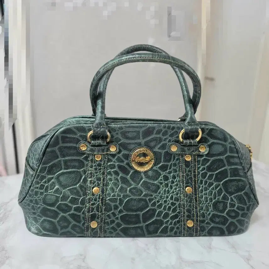 [BUNJANG] Crocodile Leather Shoulder Bag / 크로커다일소가죽 가방