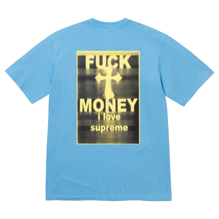 [BUNJANG] Supreme Puck Money T-Shirt Bright Blue / 슈프림 퍽 머니 티셔츠 브라이트 블루 L