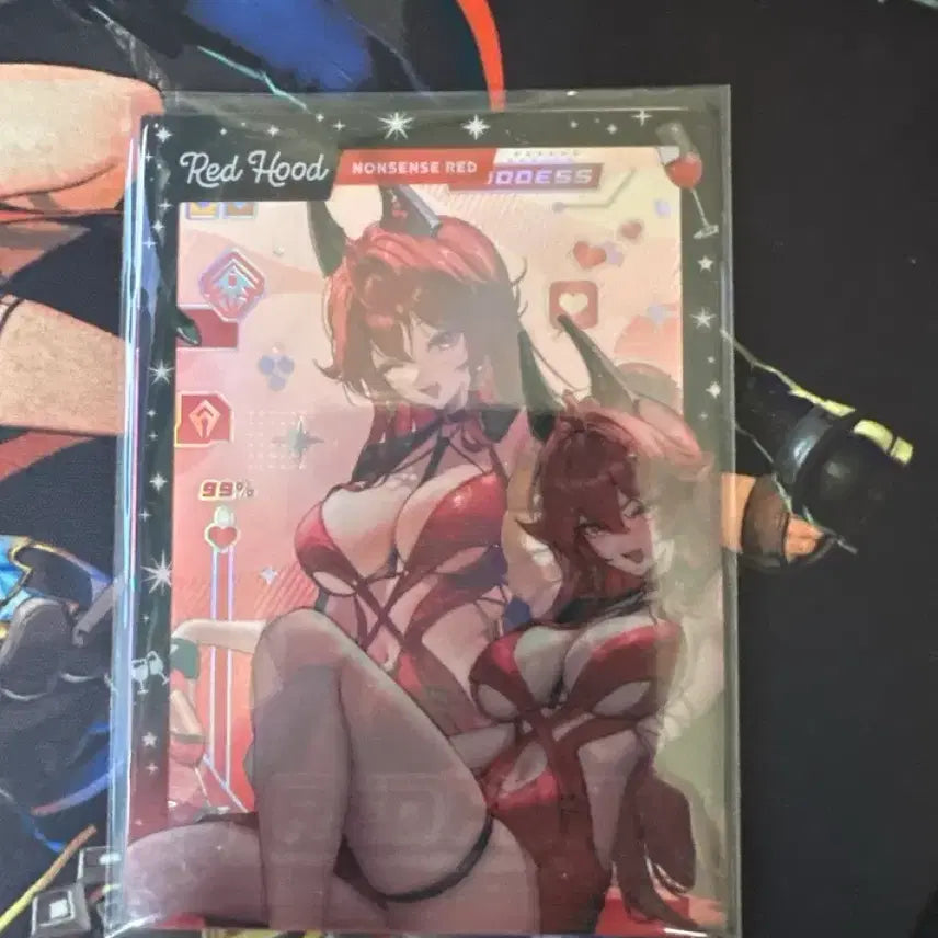 [BUNJANG] Nihke Red Hood AR Unused Card / 니케 레드후드 ar 컬렉팅 미사용 카드 팝니다