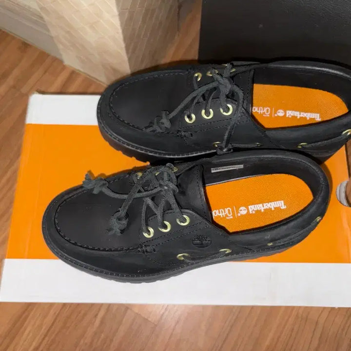 [BUNJANG] Timberland Stone Street Boat Shoes - Black / [240] 팀버랜드 스톤 스트리트 보트슈즈