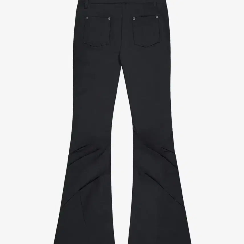 [BUNJANG] Rock Cake Asymmetry Waist Flare Pants / 락케이크 rockcake 애심메트리 웨이스트 플레어 팬츠