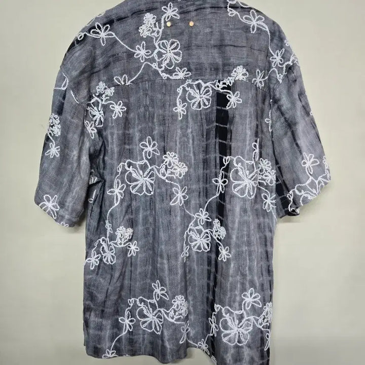 [BUNJANG] Andersson Bell Flower Embroidery Typo Shirt XL / 앤더슨벨 플라워 자수 타이포 셔츠 XL
