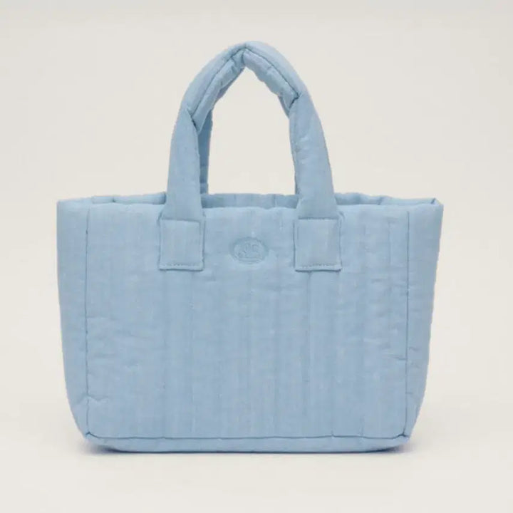 [BUNJANG] Sienne Denim Padding Bag Blue / 시엔느 데님패딩백 블루