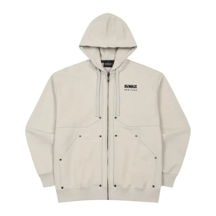 [BUNJANG] Dewalt Heritage Carpenter Hooded Zip-Up Sweatshirt / (새상품)디월트헤리티지 카펜터 후드 집업 [정가 119,000]