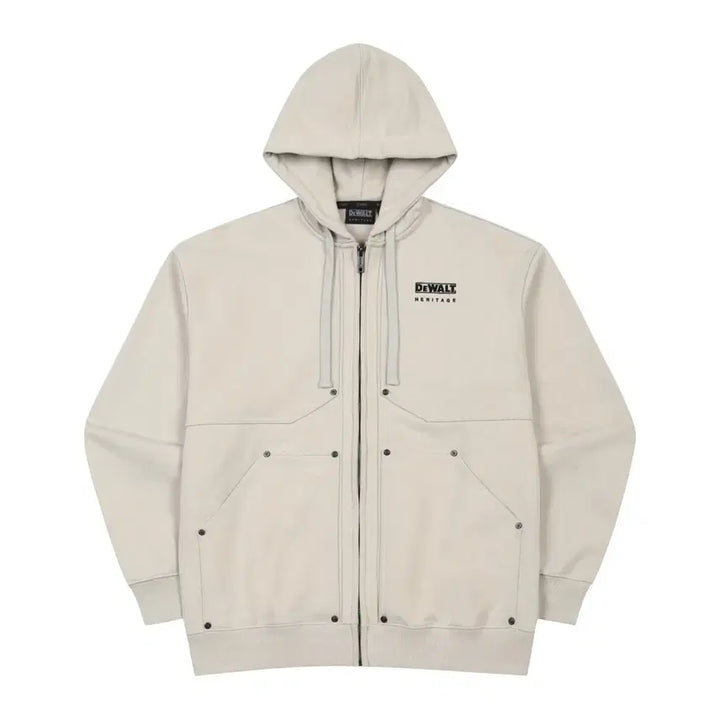 [BUNJANG] Dewalt Heritage Carpenter Hooded Zip-Up Sweatshirt / (새상품)디월트헤리티지 카펜터 후드 집업 [정가 119,000]