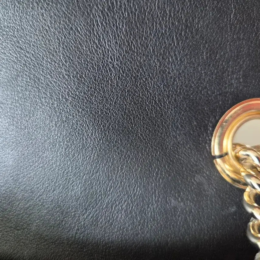 [BUNJANG] Gucci Emily Microguccissima Leather Shoulder Bag / 구찌 마이크로시마 레더 에밀리 숄더백 블랙(정품)