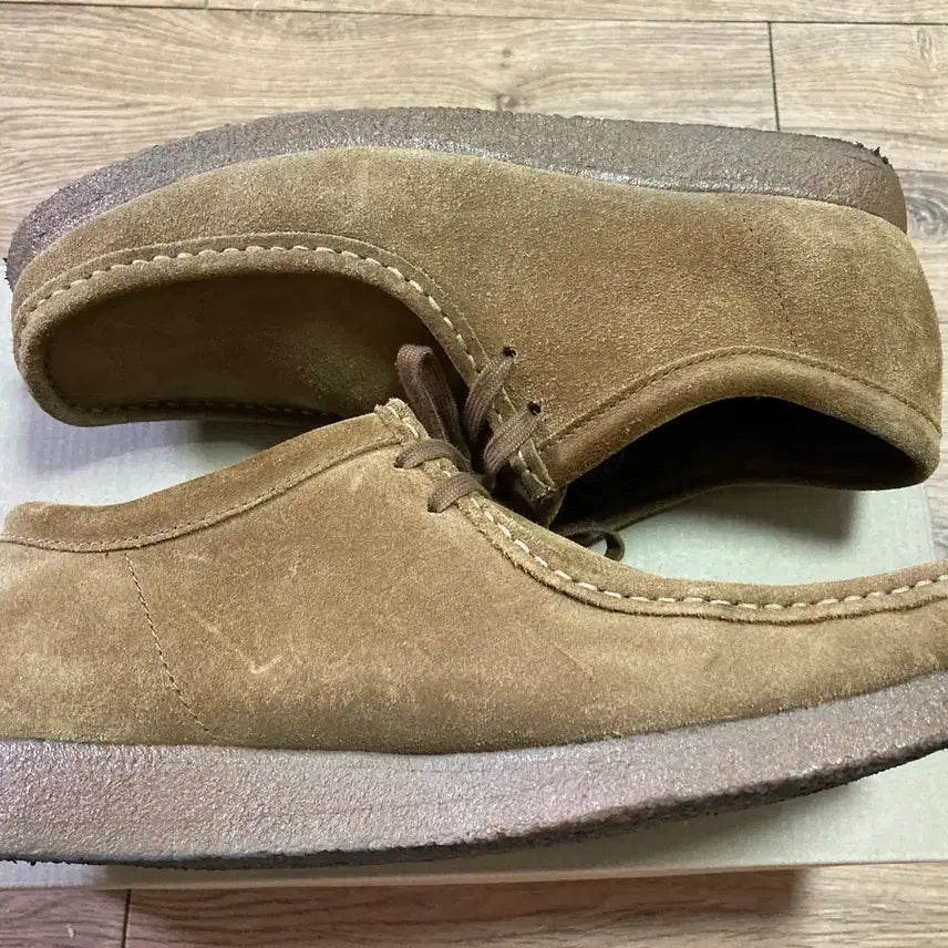 [BUNJANG] Clarks Wallabee Mocassin Cola Brown / [UK9/275] 클락스 왈라비 모카신 / 콜라 브라운