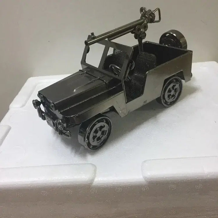 [BUNJANG] Welded Steel Car Model / 무거운 철제질로 용접한 자동차 모형 (간지 최고)  / 요316