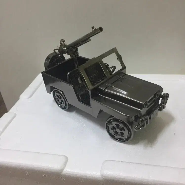 [BUNJANG] Welded Steel Car Model / 무거운 철제질로 용접한 자동차 모형 (간지 최고)  / 요316