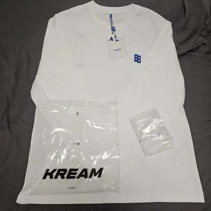[BUNJANG] ADER Error Long Sleeve XL Cream / 아더에러 롱슬리브 xl 크림판 새상품