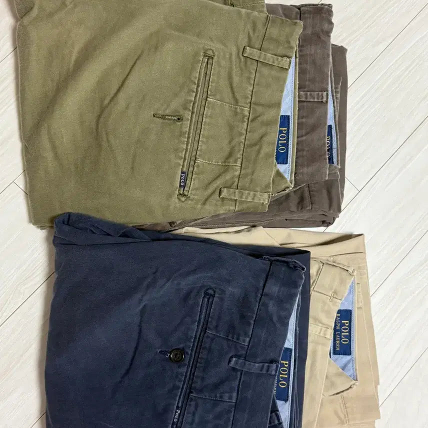[BUNJANG] Polo Ralph Lauren Chino Pants Size 30 (4 Pairs) / 30사이즈 4벌 폴로정품 치노팬츠