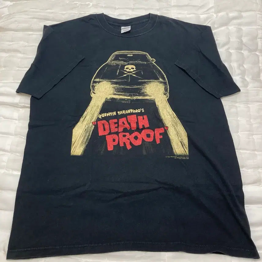 [SOLD OUT] 빈티지 데쓰 프루프 DEATH PROOF 티셔츠 블랙 XL