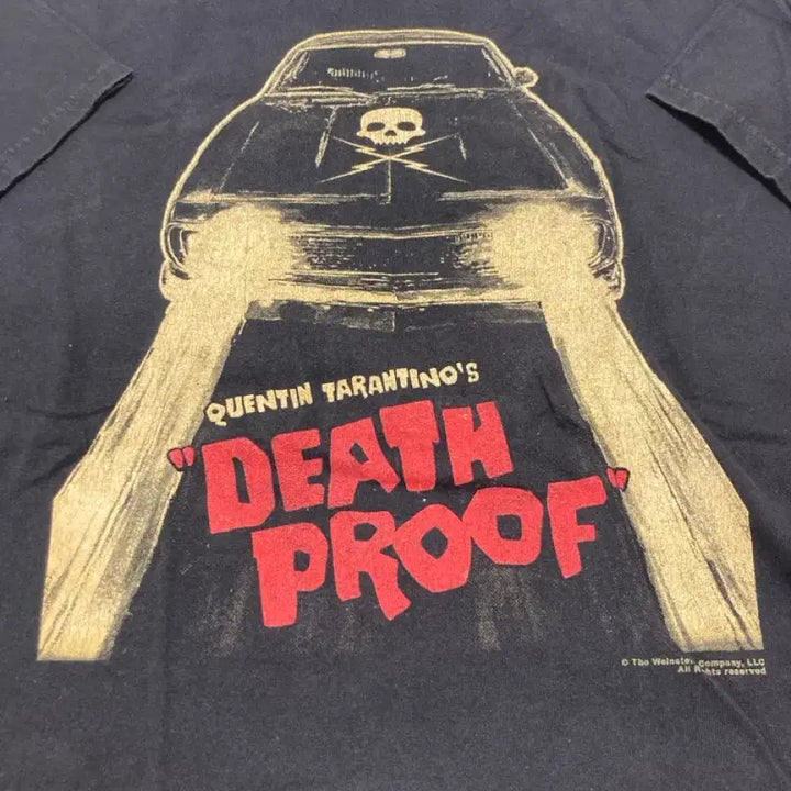 [SOLD OUT] 빈티지 데쓰 프루프 DEATH PROOF 티셔츠 블랙 XL