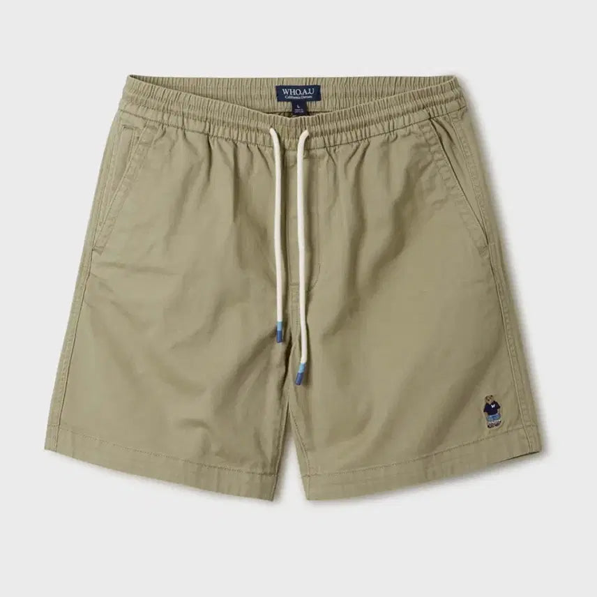 [BUNJANG] Who.A.U Bear Embroidery Casual Shorts XL / 후아유 곰돌이 자수 남자 반바지 XL