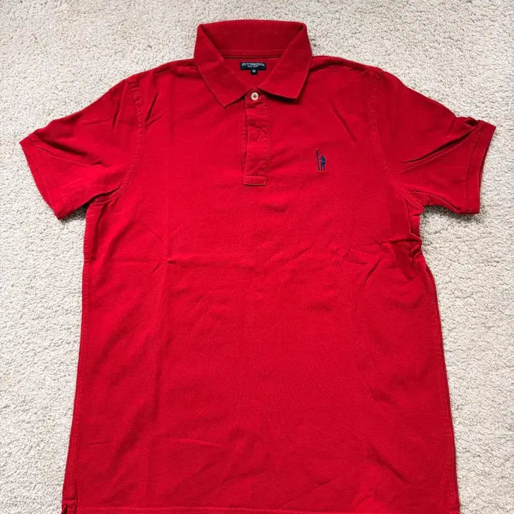 [BUNJANG] Gutteridge Red Polo Shirt M / Gutteridge 거터리지 레드 폴로 셔츠 M