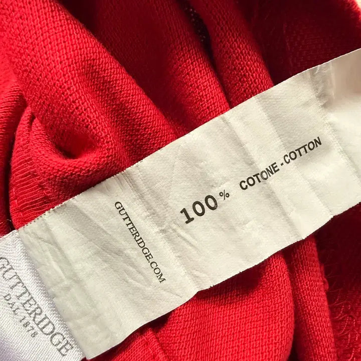 [BUNJANG] Gutteridge Red Polo Shirt M / Gutteridge 거터리지 레드 폴로 셔츠 M