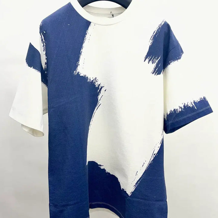 [BUNJANG] System Homme Graphic Print Short Sleeve T-Shirt / 시스템옴므 원포인트 반팔 티셔츠