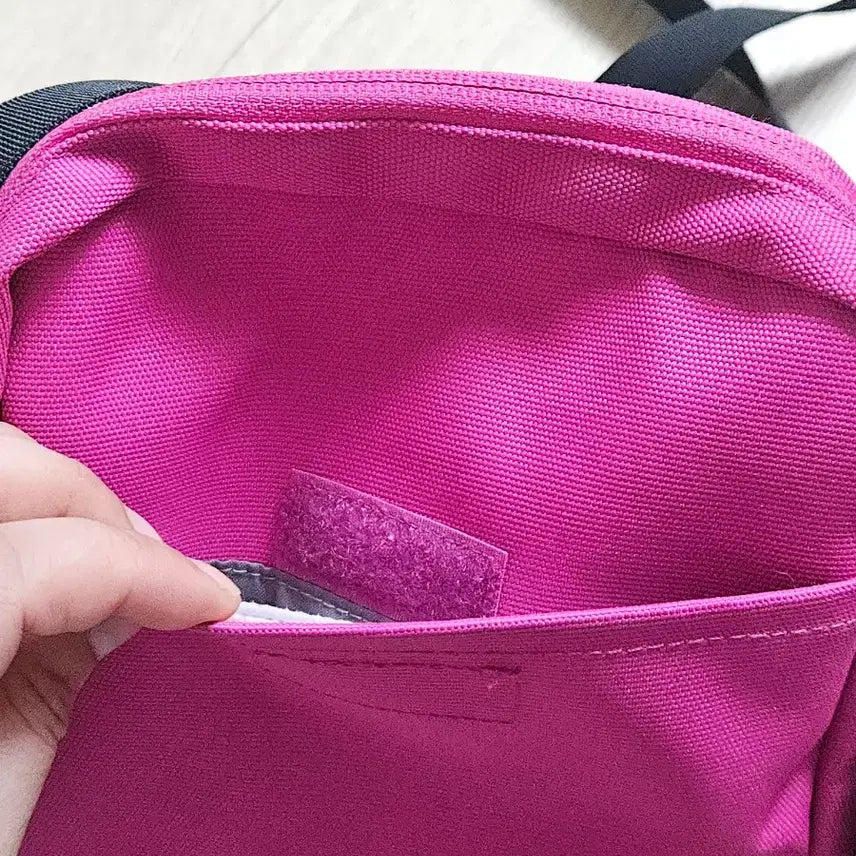 [BUNJANG] Timberland Body Bag Crossbody Pink / 팀버랜드 바디백 크로스백 핑크