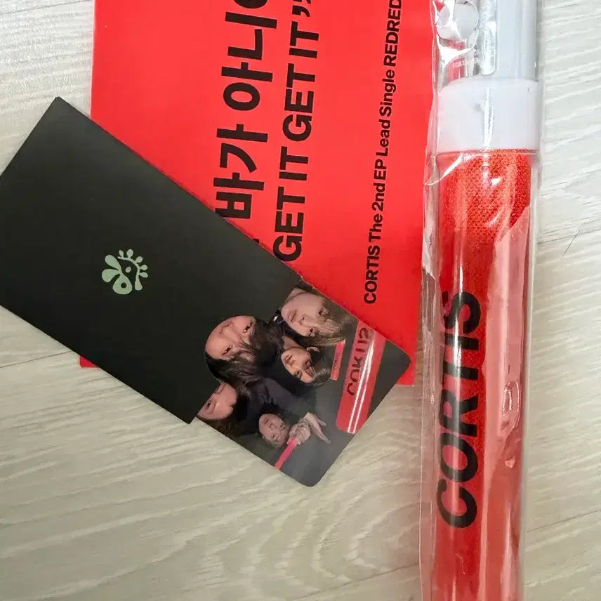 [SOLD OUT] 쇼케이스 코르티스 응원봉 포토카드