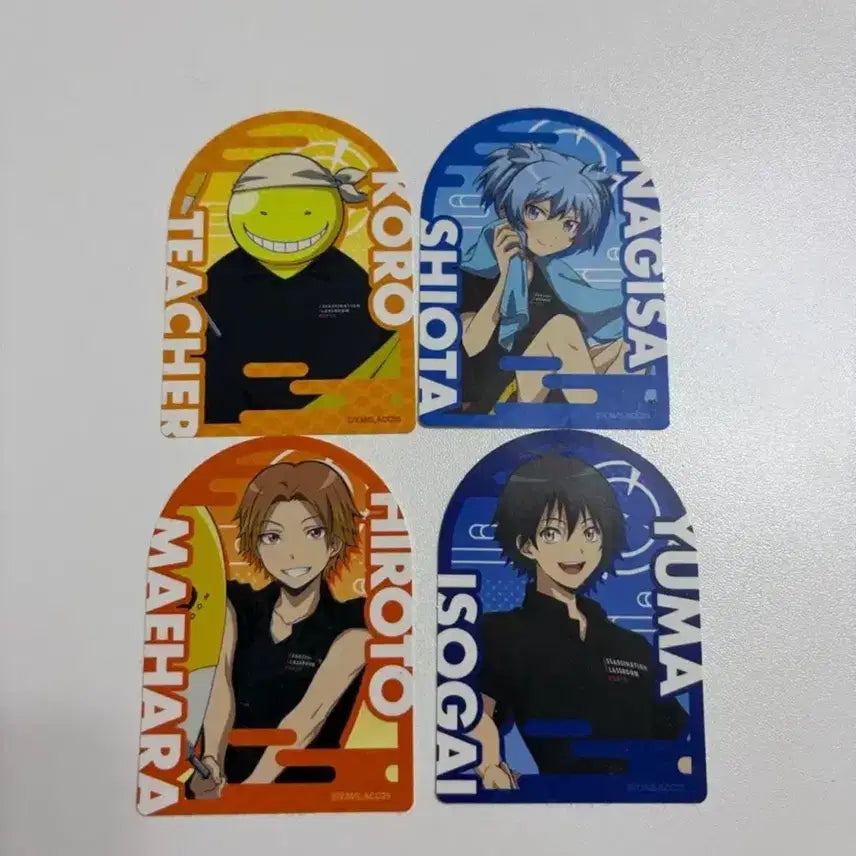 [BUNJANG] Assassination Classroom Raku Cafe Sticker Set / 암살교실 라쿠카페 스티커 세트 판매