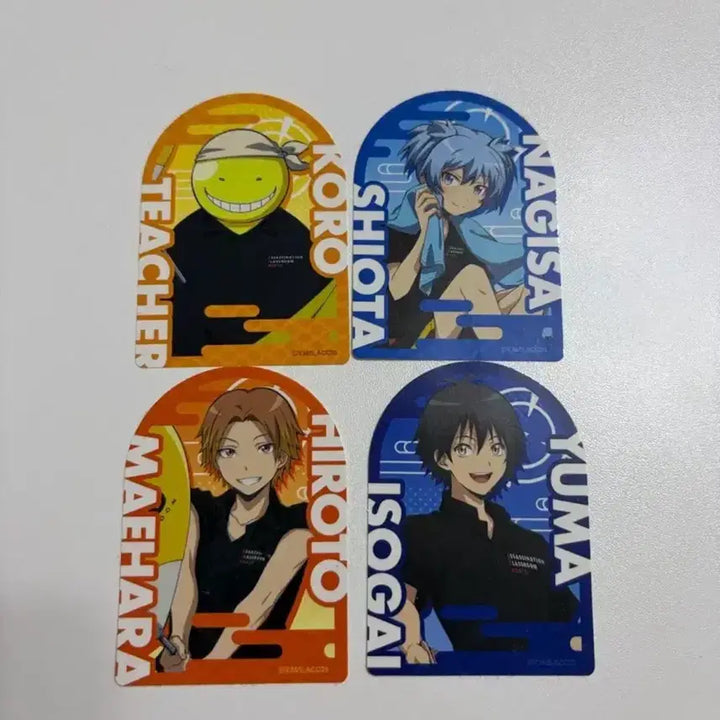 [BUNJANG] Assassination Classroom Raku Cafe Sticker Set / 암살교실 라쿠카페 스티커 세트 판매