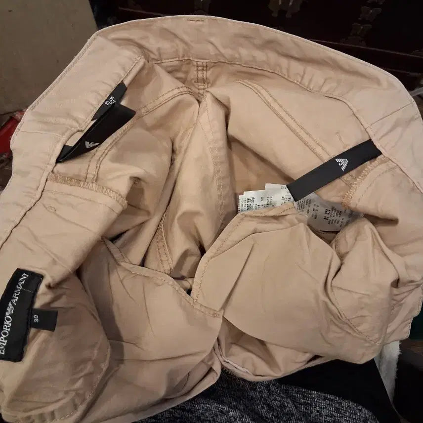 [BUNJANG] Emporio Armani Cotton Pants / 엠포리오 아르마니 면 팬츠