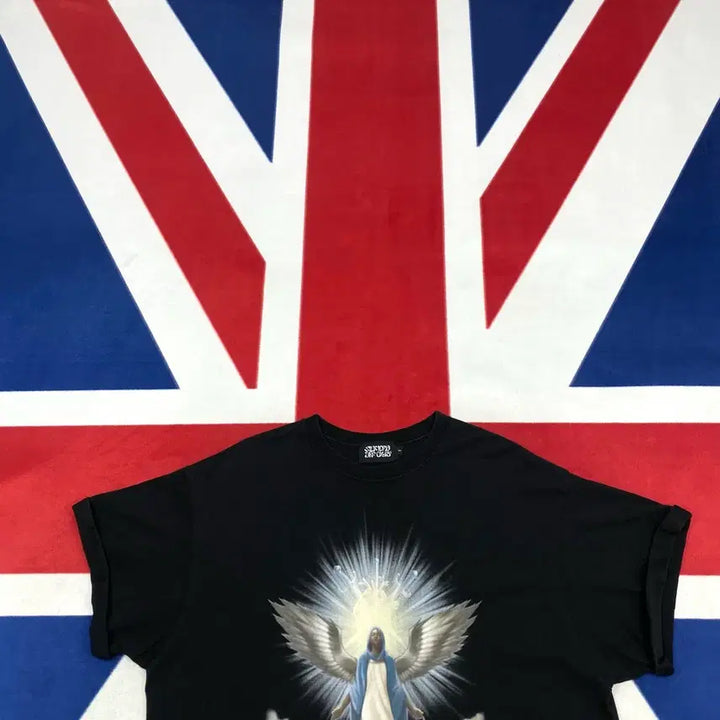 [BUNJANG] Sunday Off Club Short Sleeve T-shirt (Size 1) / 선데이오프클럽 반팔티  1 실측 L -XL