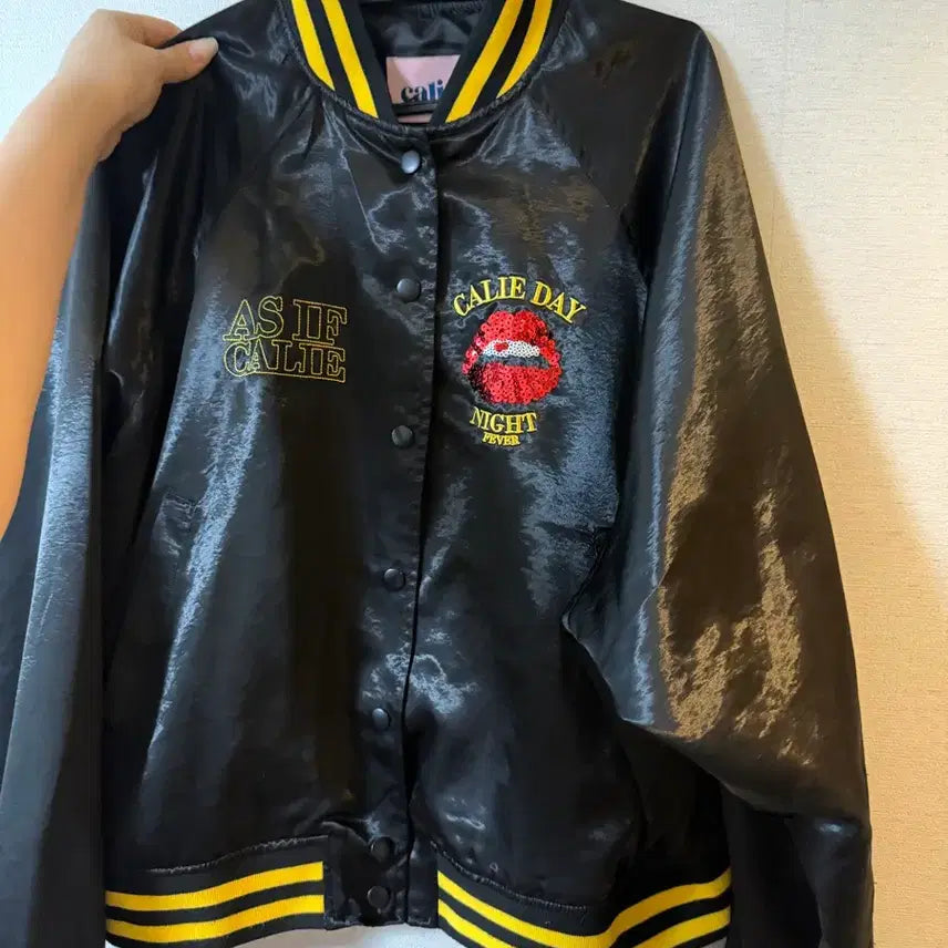 [BUNJANG] As If Gallery Sequin Jacket Black / 에즈이프캘리 스팽글 자켓 블랙