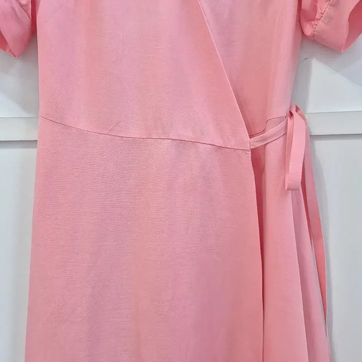 [BUNJANG] 앤유 Linen Blend Wrap Dress / 앤유 린넨 혼방 랩 원피스 미착용