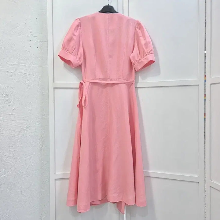 [BUNJANG] 앤유 Linen Blend Wrap Dress / 앤유 린넨 혼방 랩 원피스 미착용