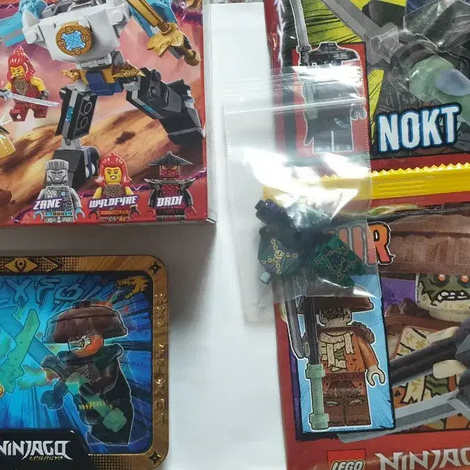 [BUNJANG] LEGO Ninjago 5-Figure Set (Rox, Jaxx, Noct, Kur, Drix) / 레고 닌자고 록스+작트+녹트+쿠르+드릭스 금지된다섯 5종 세트