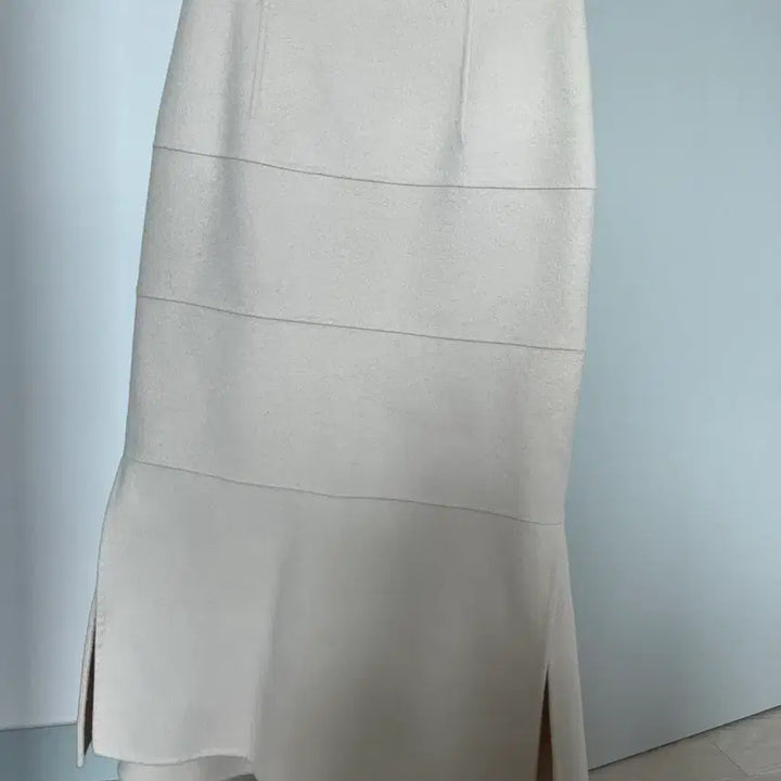 [BUNJANG] Time Cashmere Wool Mermaid Long Skirt / 타임 캐시미어 양모 머메이드 롱 스커트(55)