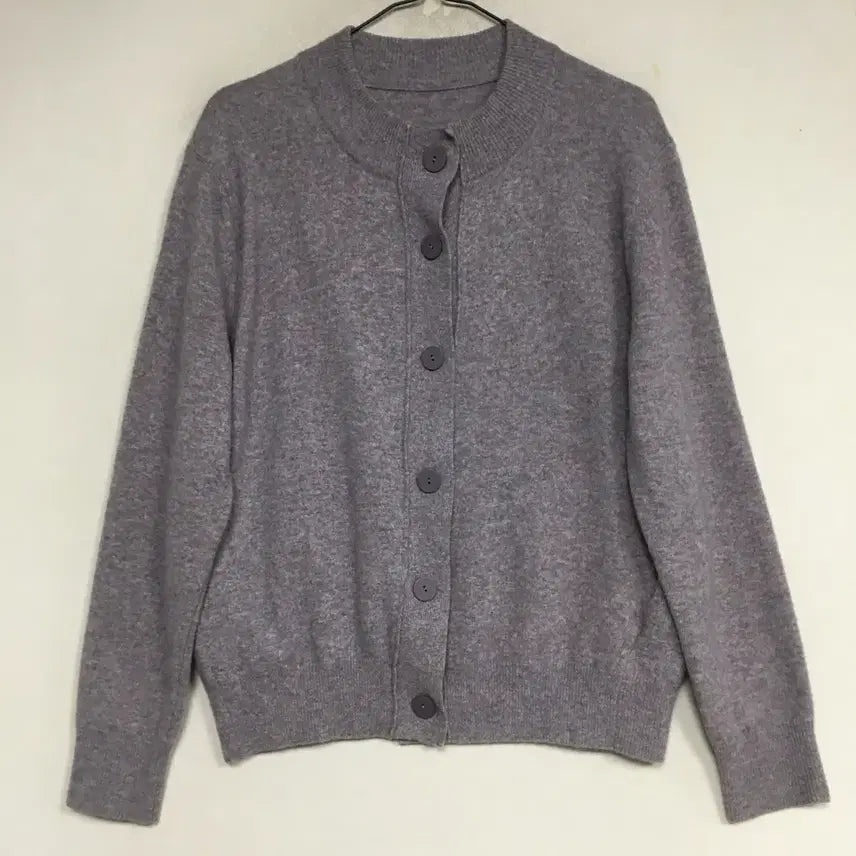 [BUNJANG] ISAE Cashmere Blend Marled Cardigan Size 6 / ISAE 이새 캐시미어 보카시 가디건 6