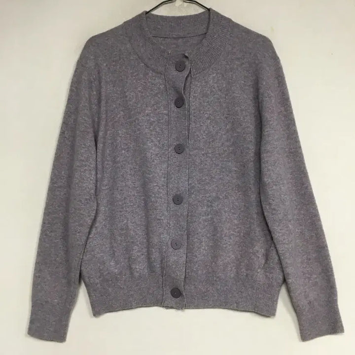 [BUNJANG] ISAE Cashmere Blend Marled Cardigan Size 6 / ISAE 이새 캐시미어 보카시 가디건 6