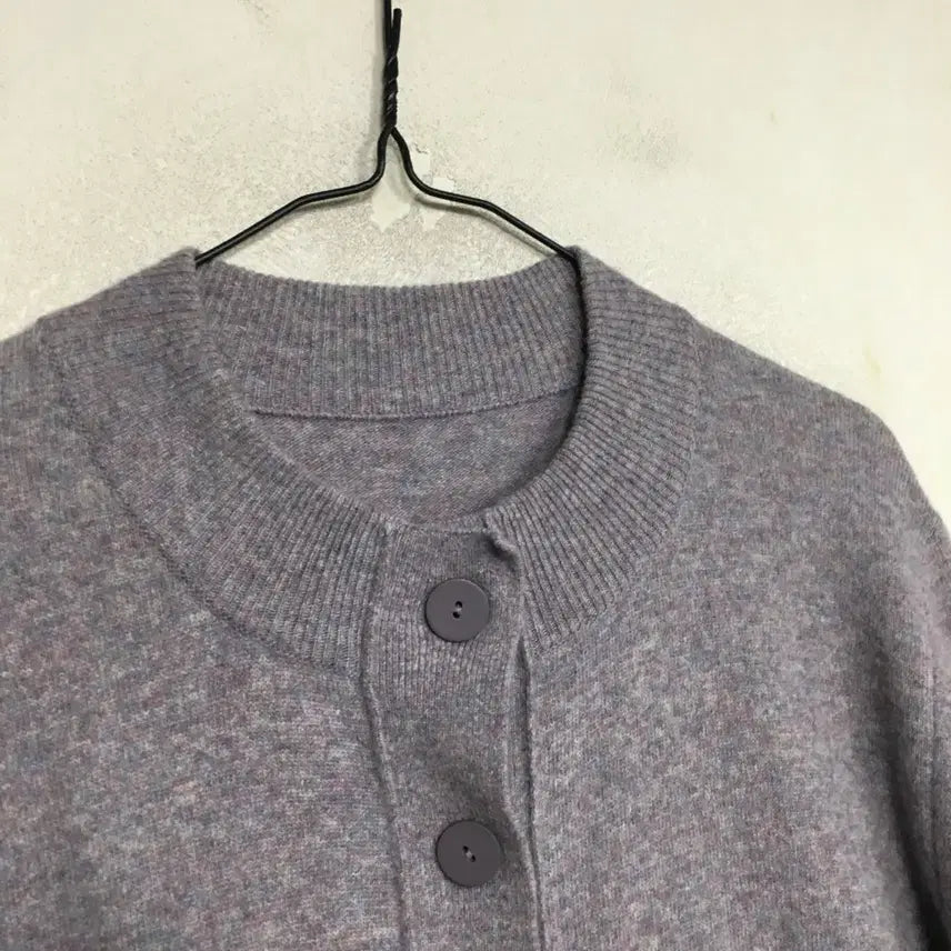 [BUNJANG] ISAE Cashmere Blend Marled Cardigan Size 6 / ISAE 이새 캐시미어 보카시 가디건 6