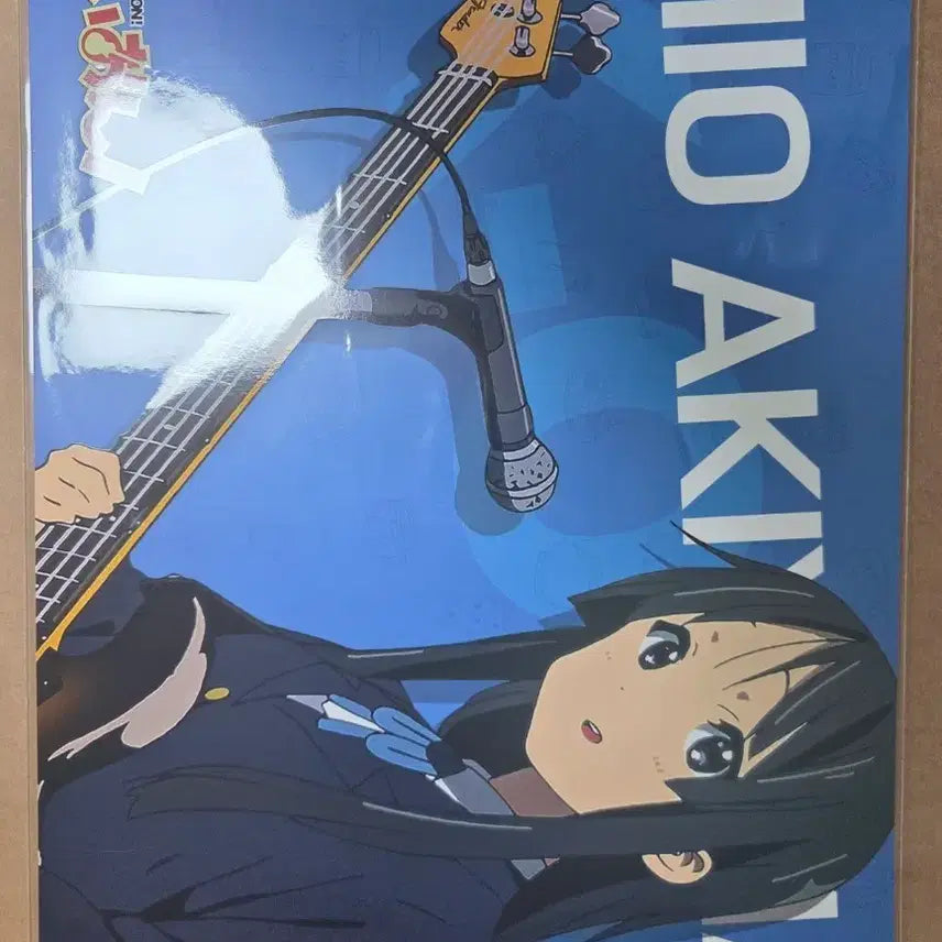 [BUNJANG] K-On! Mio Akiyama 4th Week Character Poster / 케이온 4주차 캐릭터 포스터 미오