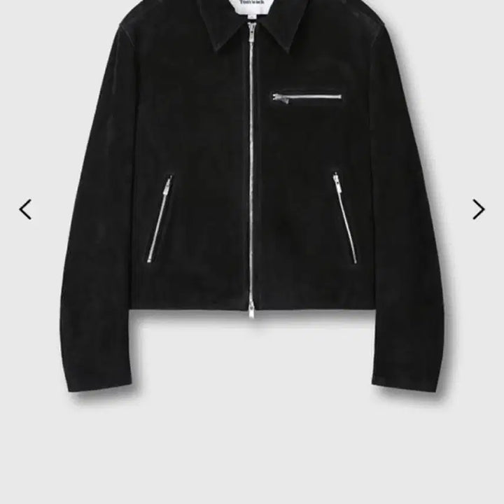 [BUNJANG] Tony Wack Suede Blouson Jacket Black / m) 토니웩 스웨이드 블루종 자켓 블랙